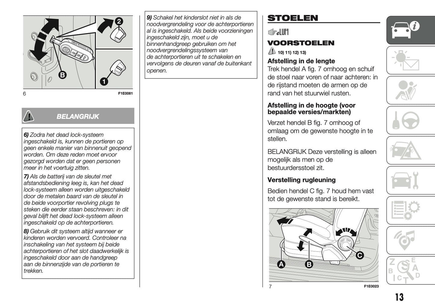 2017 Fiat Punto Easy Gebruikershandleiding | Nederlands