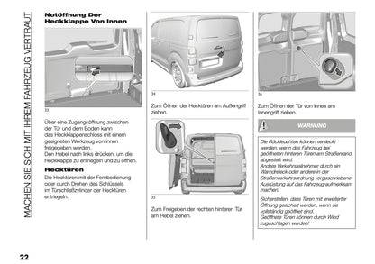 2025 Fiat Scudo/Ulysse Owner's Manual | German