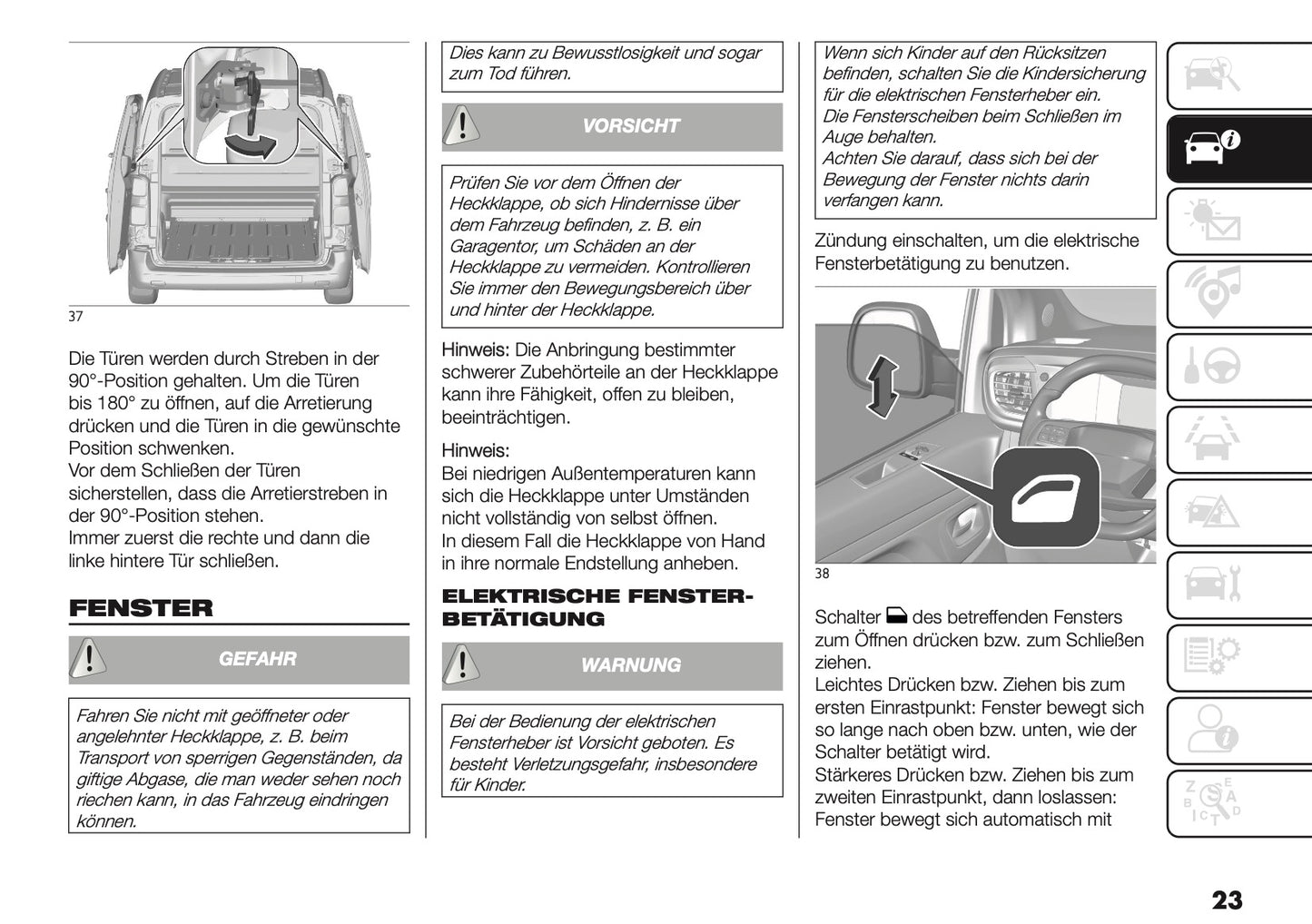 2025 Fiat Scudo/Ulysse Owner's Manual | German