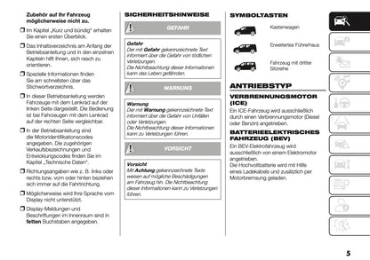 2025 Fiat Scudo/Ulysse Owner's Manual | German