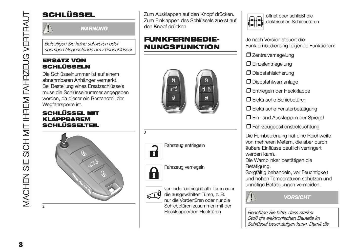 2025 Fiat Scudo/Ulysse Owner's Manual | German