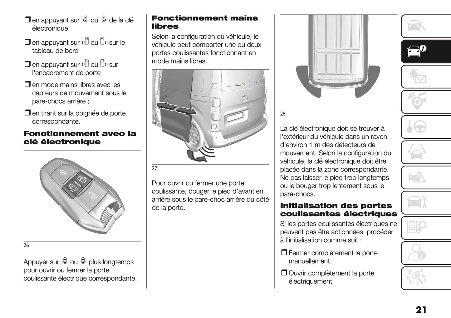 2025 Fiat Scudo/Ulysse Owner's Manual | French