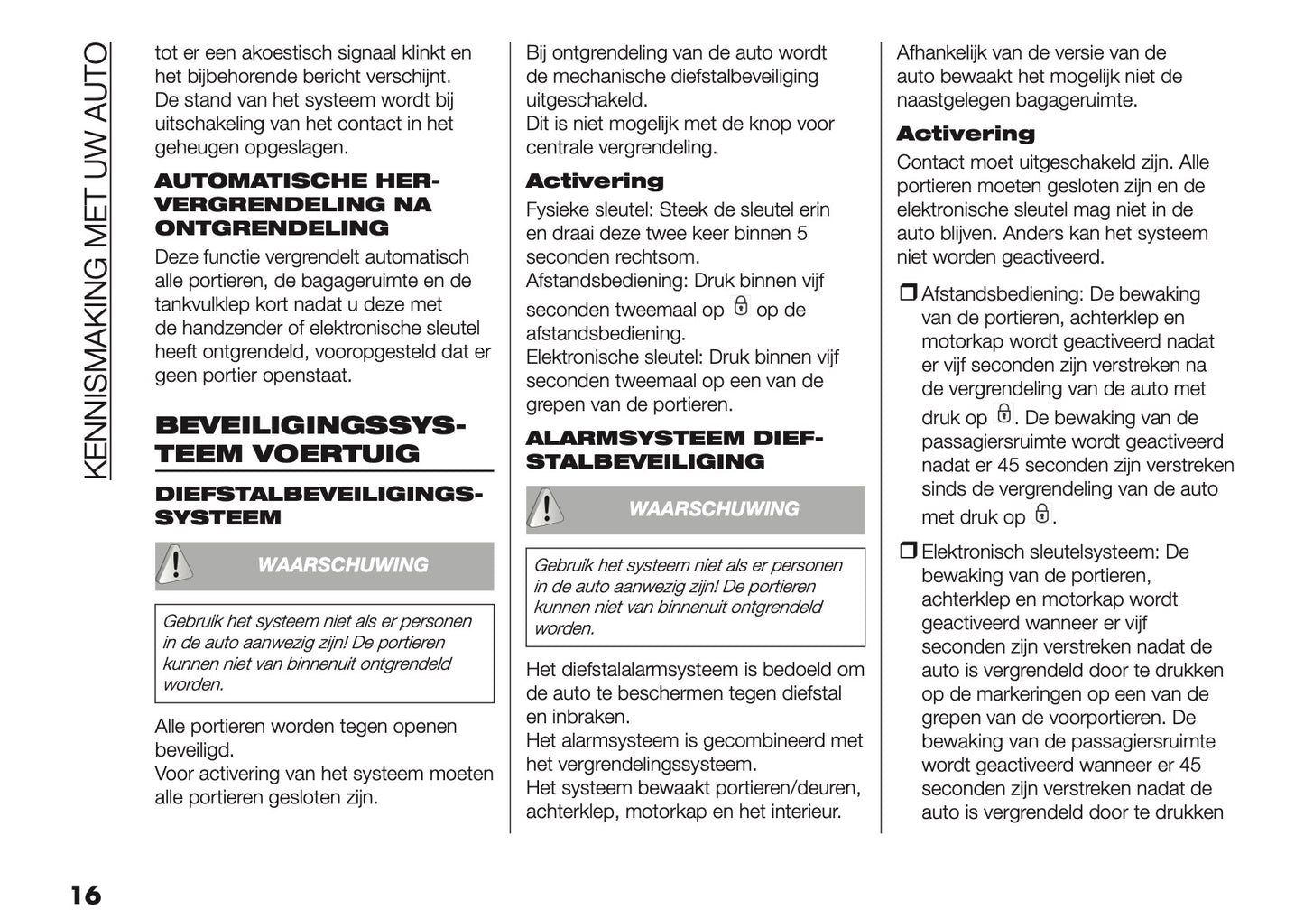 2025 Fiat Scudo/Ulysse Gebruikershandleiding | Nederlands