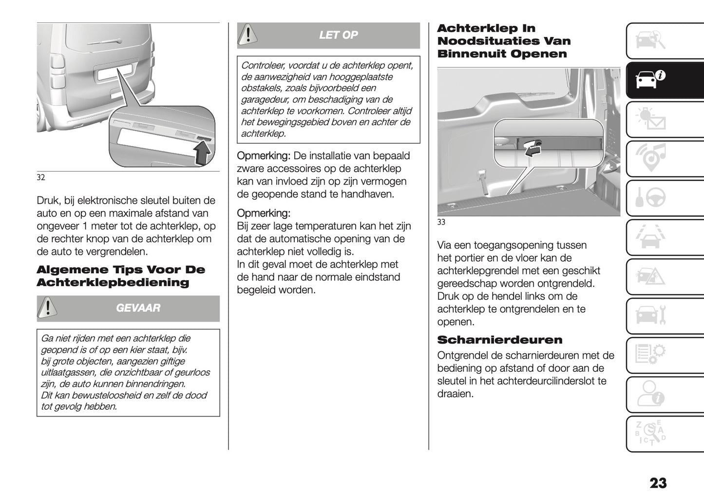 2025 Fiat Scudo/Ulysse Gebruikershandleiding | Nederlands