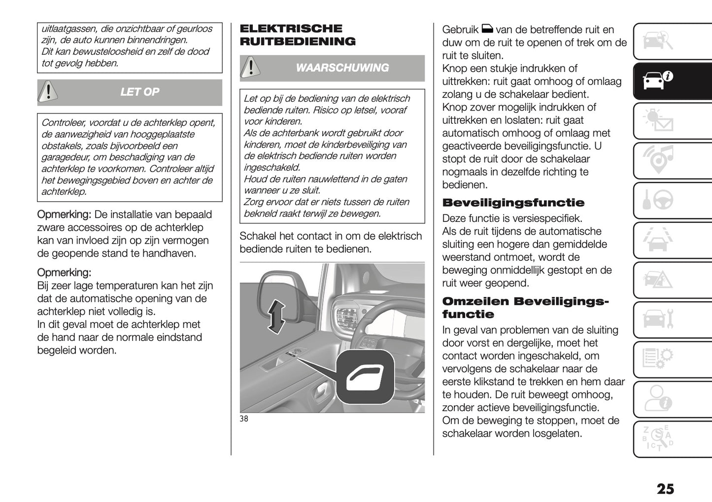 2025 Fiat Scudo/Ulysse Gebruikershandleiding | Nederlands