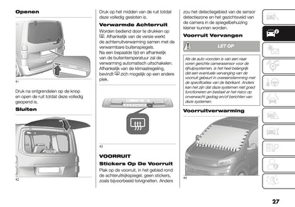 2025 Fiat Scudo/Ulysse Gebruikershandleiding | Nederlands