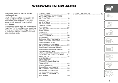 2023-2024 Fiat Tipo 5-deurs/Tipo Station Wagon Gebruikershandleiding | Nederlands