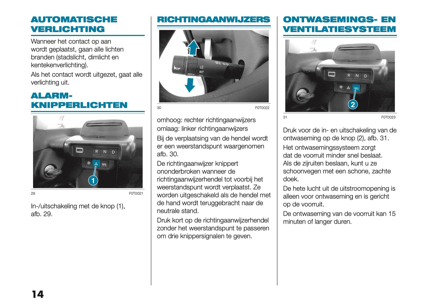 2023-2025 Fiat Topolino Owner's Manual | Dutch
