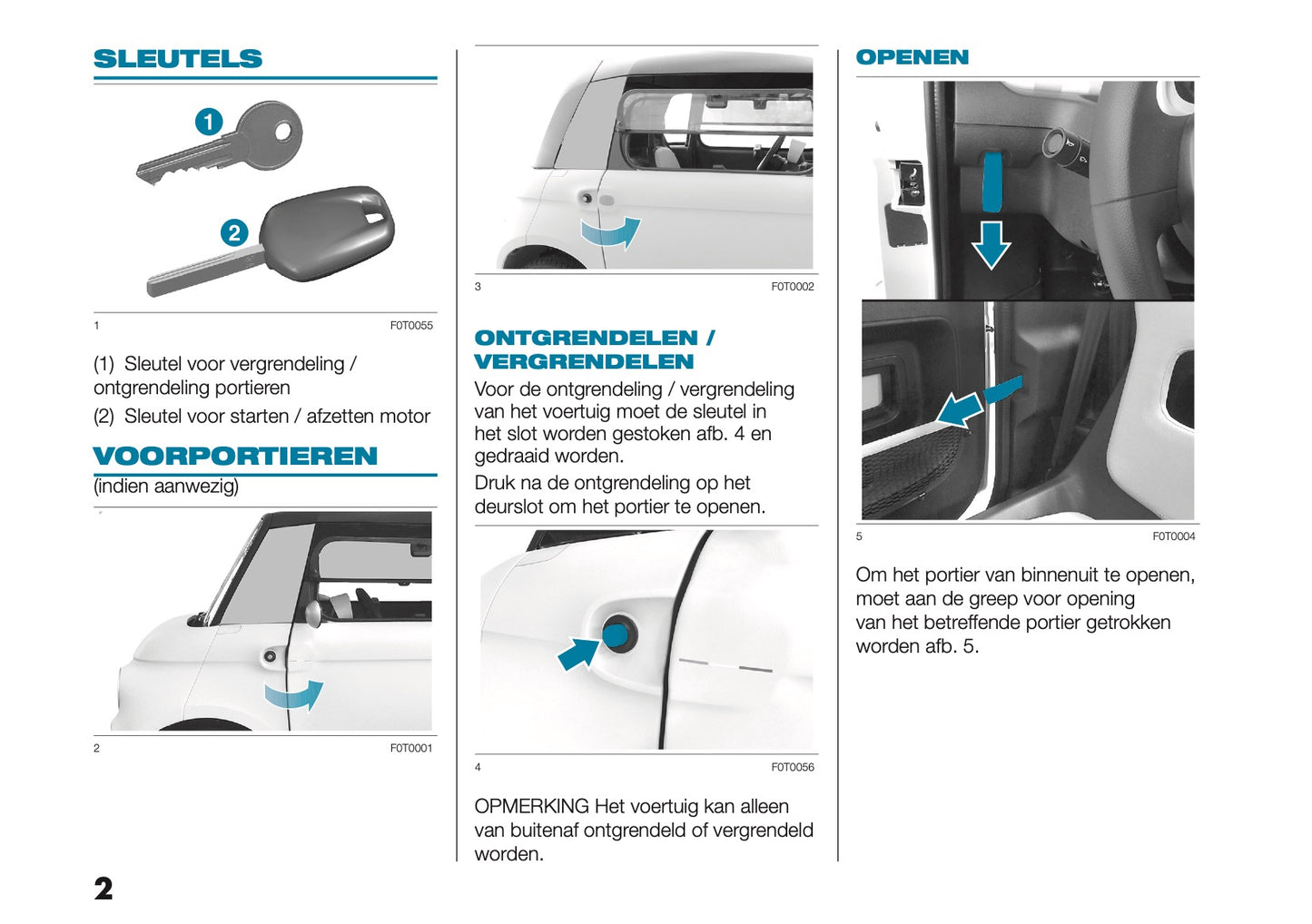 2023-2025 Fiat Topolino Owner's Manual | Dutch