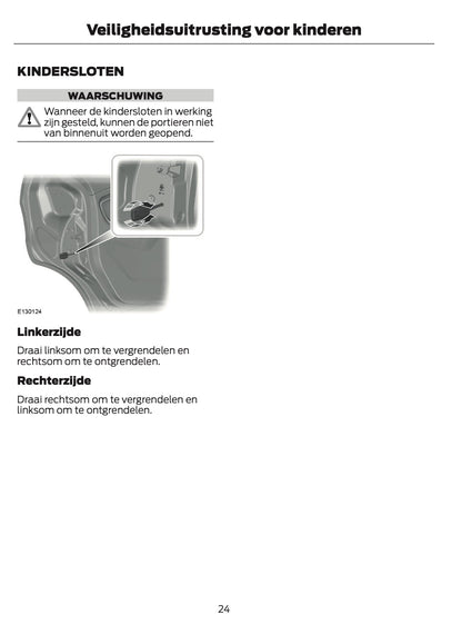 2014-2015 Ford B-Max Gebruikershandleiding | Nederlands