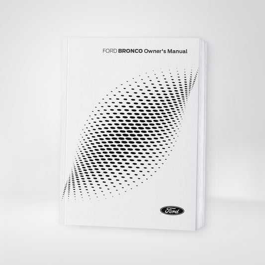 2025 Ford Bronco Owner's Manual | English US