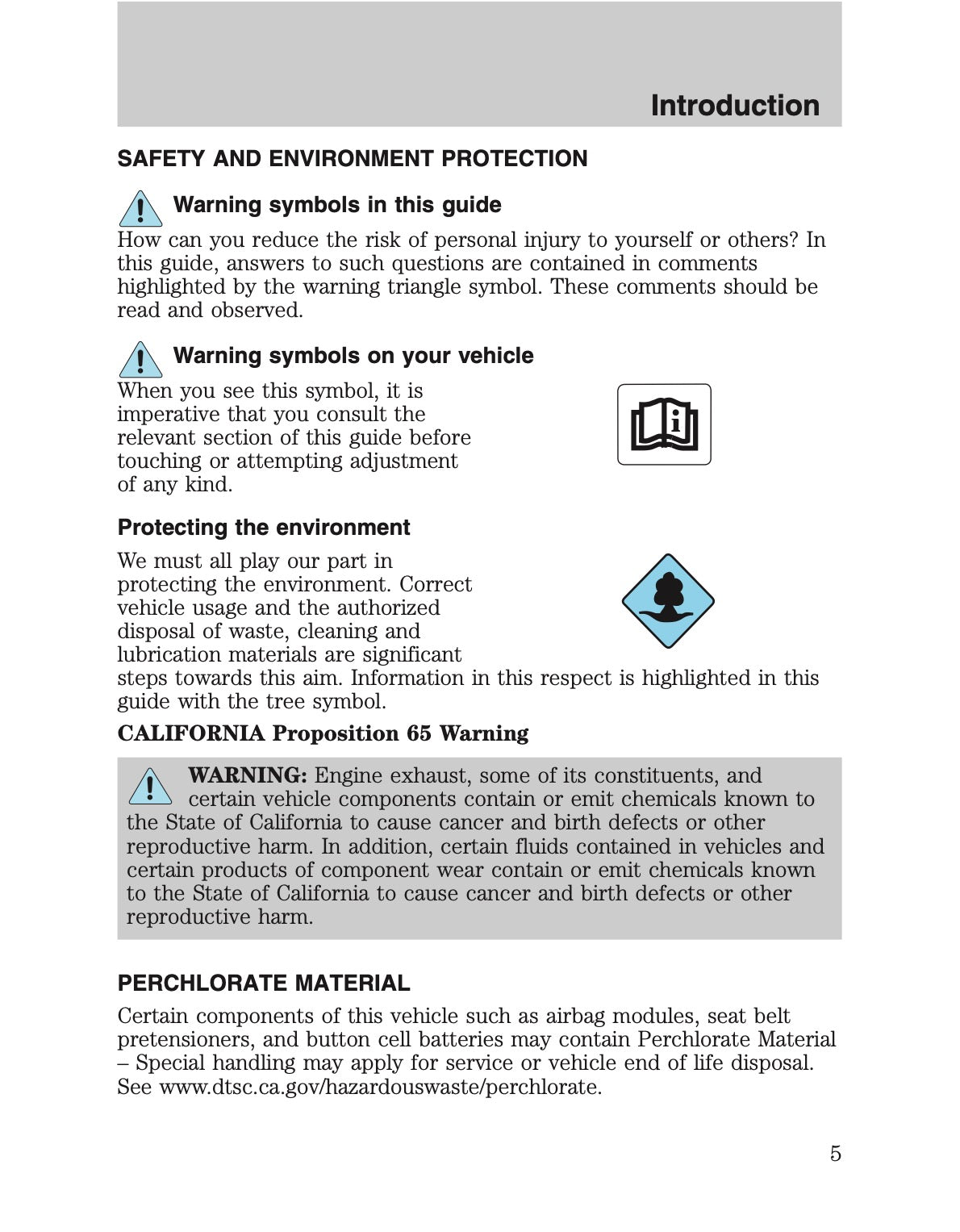 2010 Ford Crown Victoria/Mercury Grand Marquis Owner's Manual | English US
