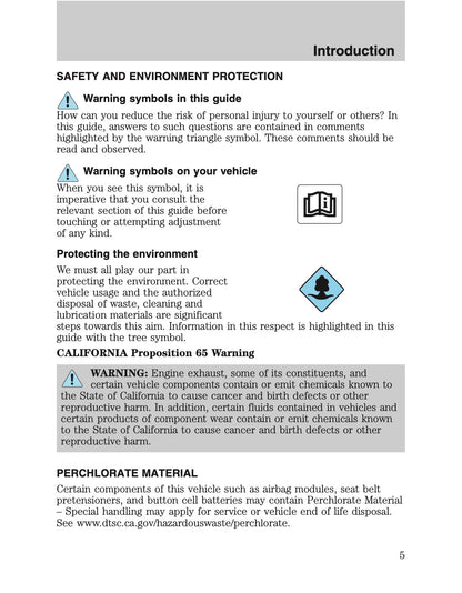 2010 Ford Crown Victoria/Mercury Grand Marquis Owner's Manual | English US