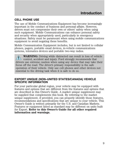 2010 Ford Crown Victoria/Mercury Grand Marquis Owner's Manual | English US