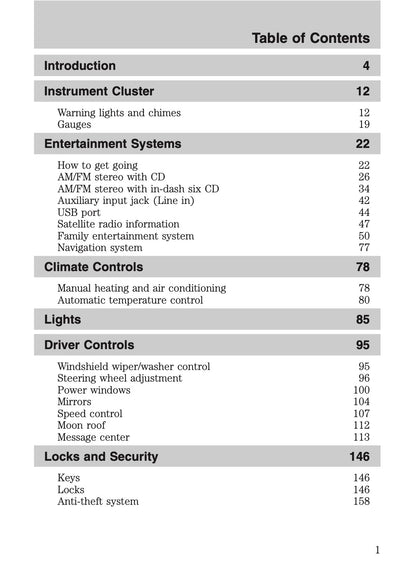 2008 Ford Explorer Sport Trac Owner's Manual | English US