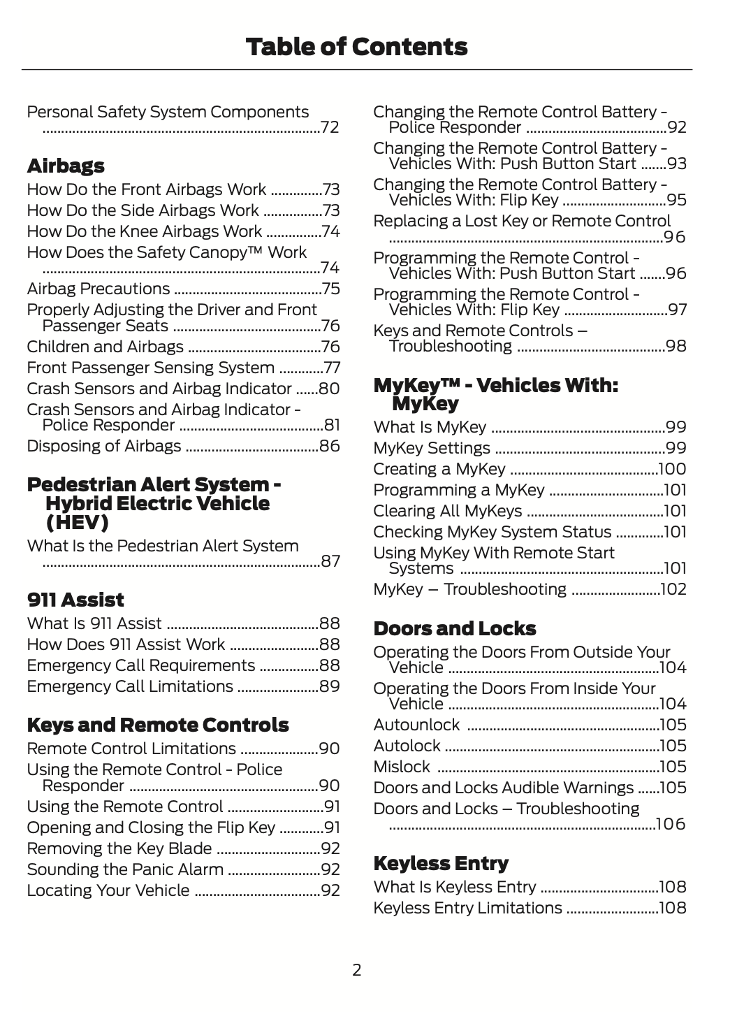 2023 Ford F-150 Owner's Manual | English