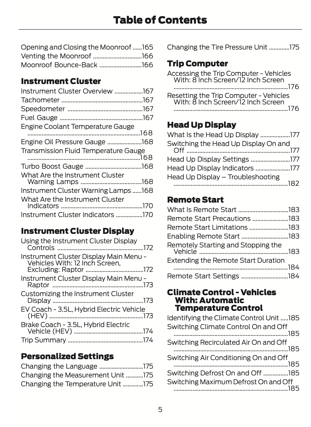 2024 Ford F-150 Owner's Manual | English