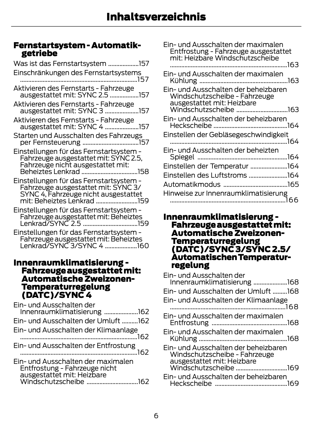 2023-2024 Ford Focus Owner's Manual | German