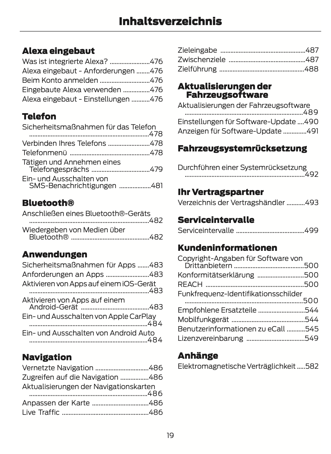 2024 Ford Focus Bedienungsanleitung | Deutsch