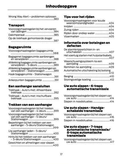 2023-2024 Ford Focus Gebruikershandleiding | Nederlands