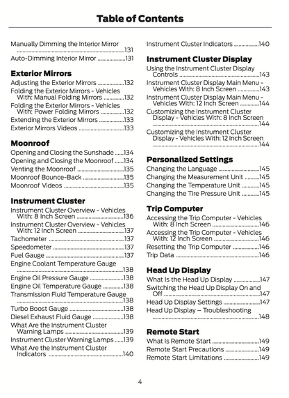 2023 Ford F-Series Super Duty Owner's Manual | English