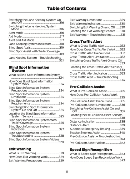 2024 Ford F-Series Super Duty Owner's Manual | English