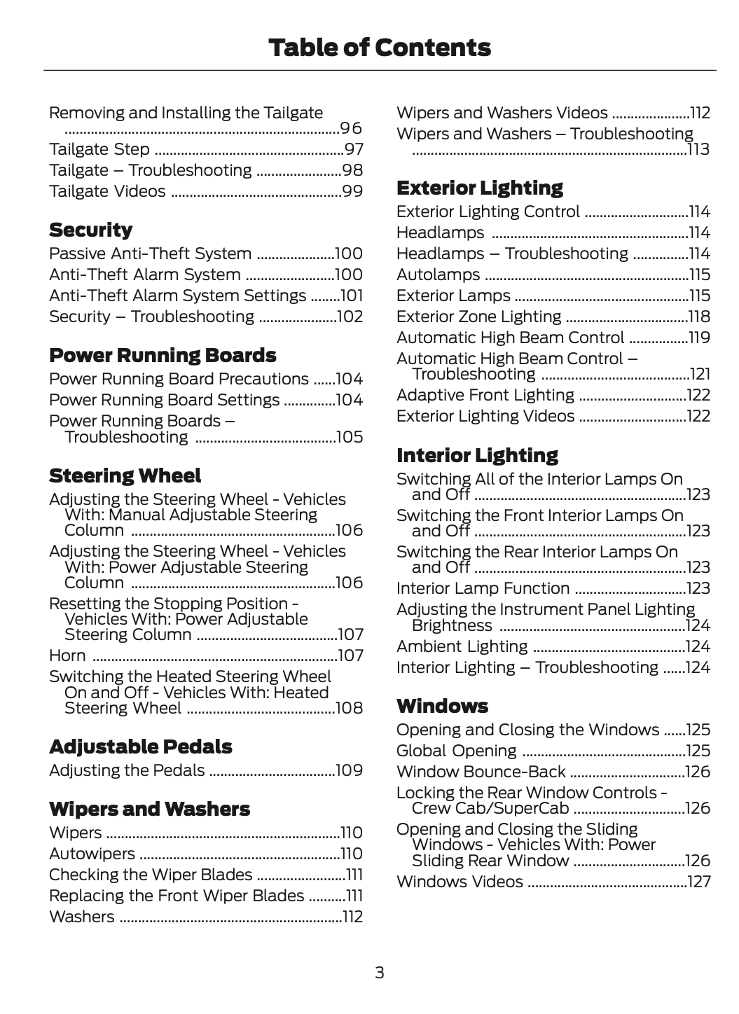 2024 Ford F-Series Super Duty Owner's Manual | English