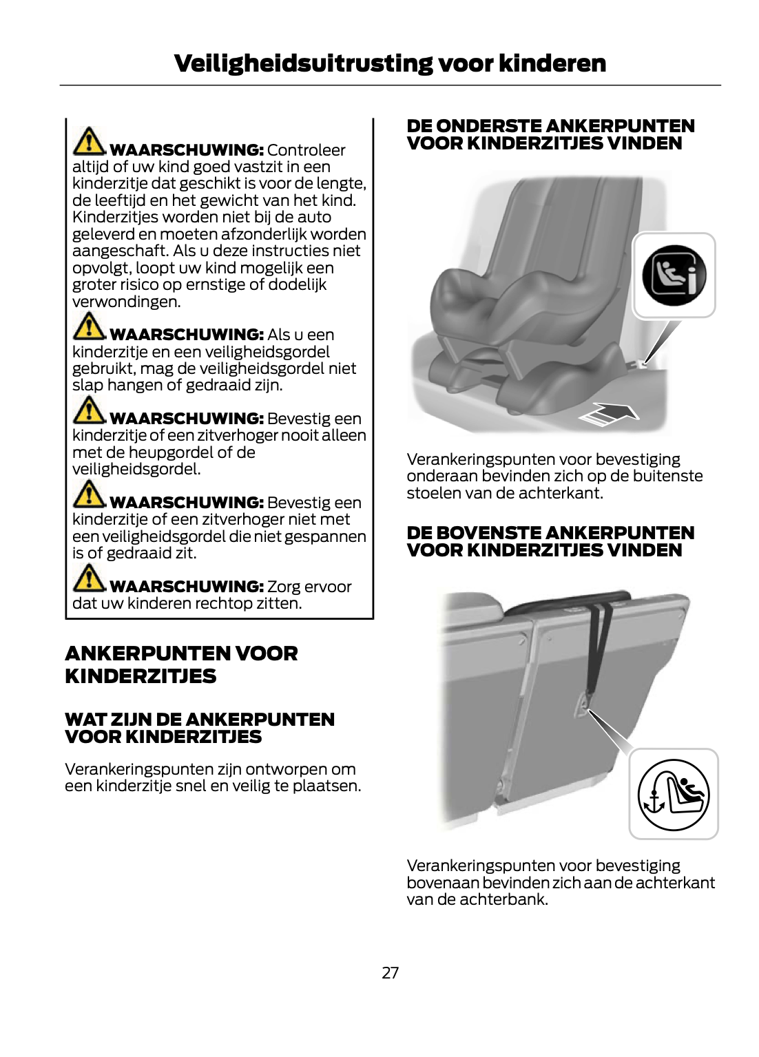 2021-2022 Ford Kuga Owner's Manual | Dutch