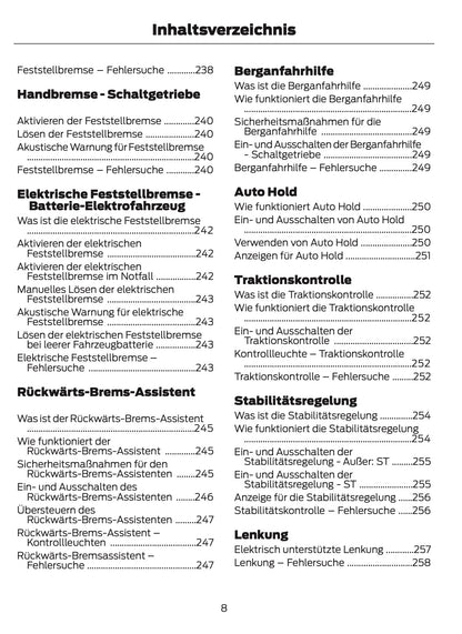 2025 Ford Puma Owner's Manual | German