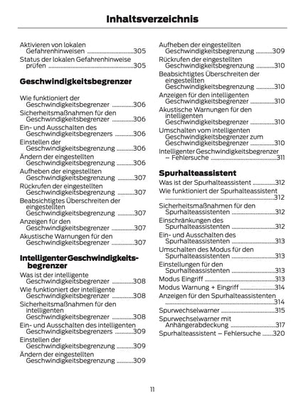 2025 Ford Puma Owner's Manual | German