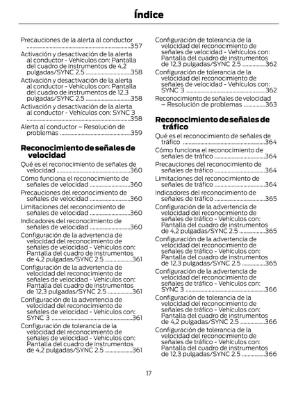 2023-2024 Ford Puma Bedienungsanleitung | Spanisch