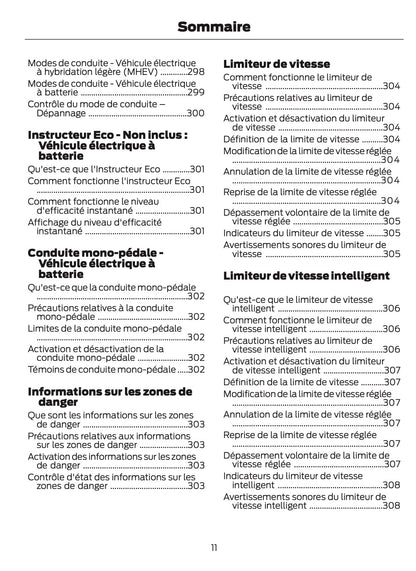 2025 Ford Puma Owner's Manual | French