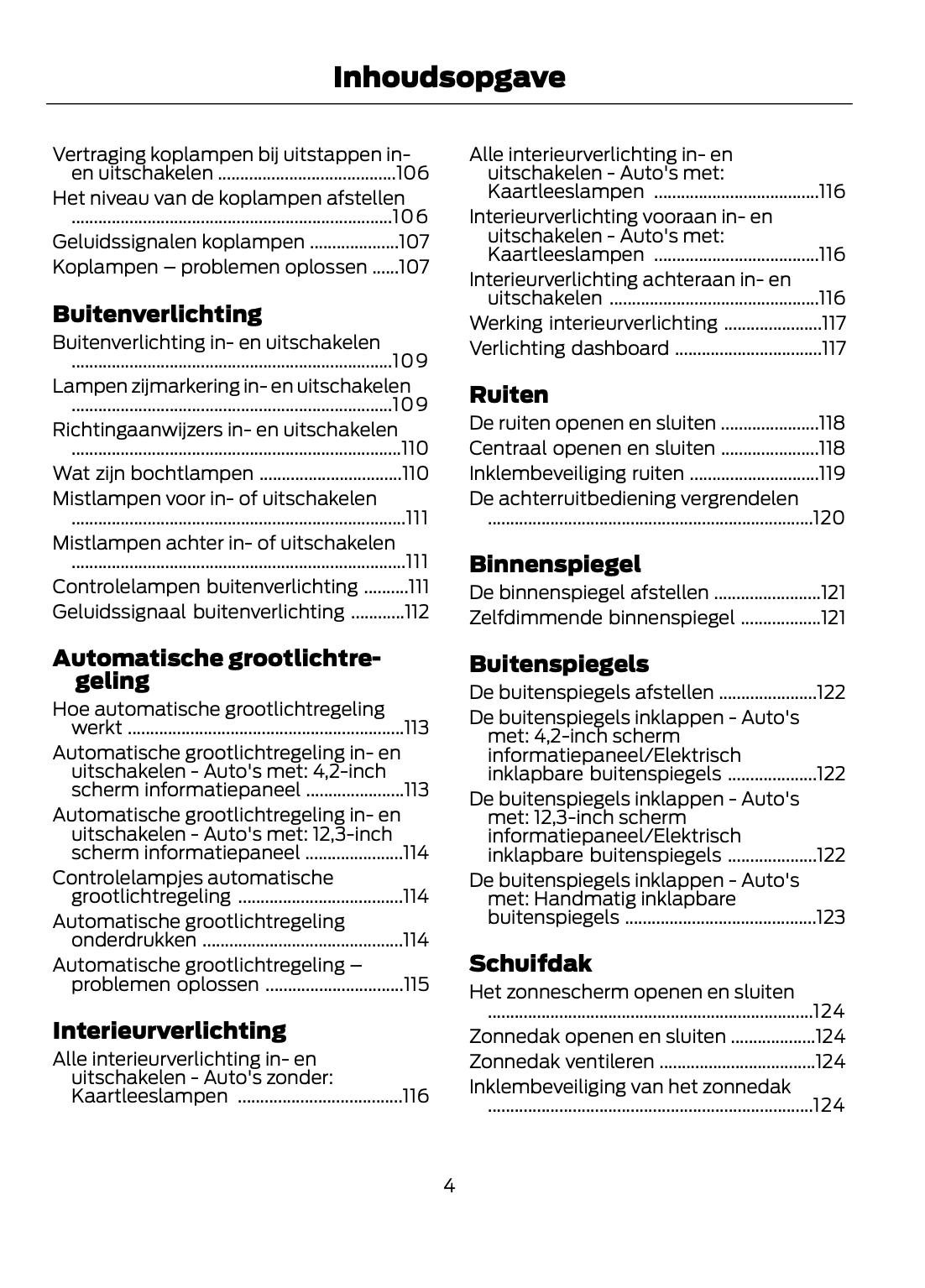 2021 Ford Puma Owner's Manual | Dutch