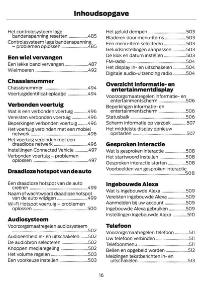 2026 Ford Puma Owner's Manual | Dutch