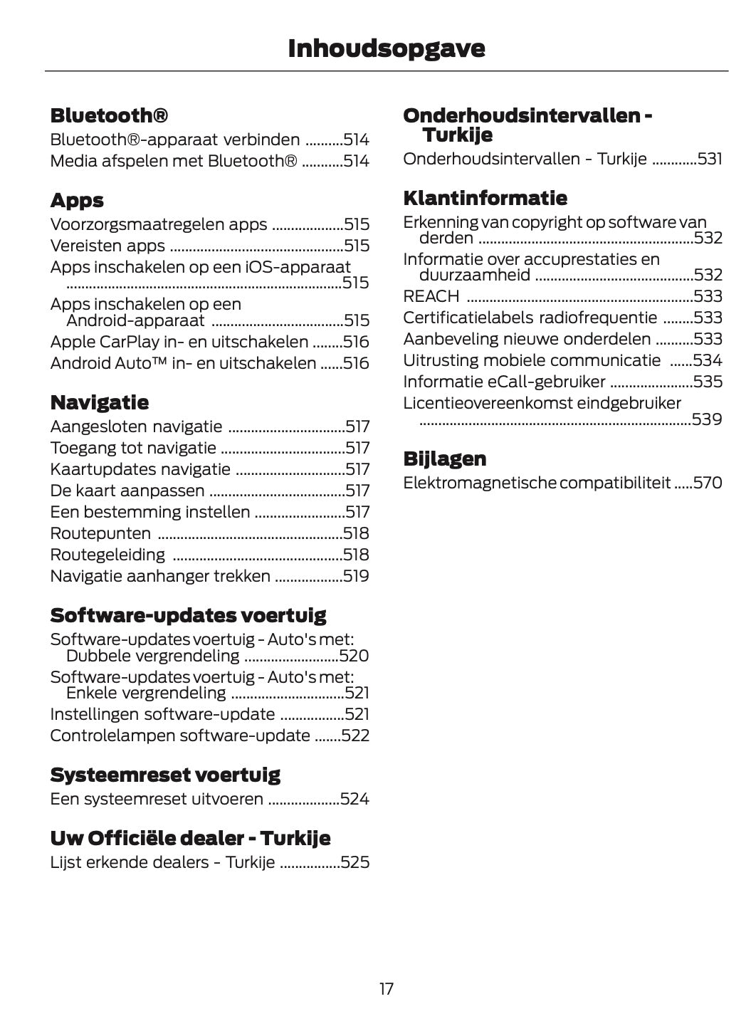 2026 Ford Puma Owner's Manual | Dutch
