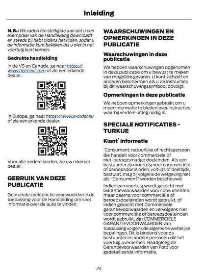 2026 Ford Puma Owner's Manual | Dutch