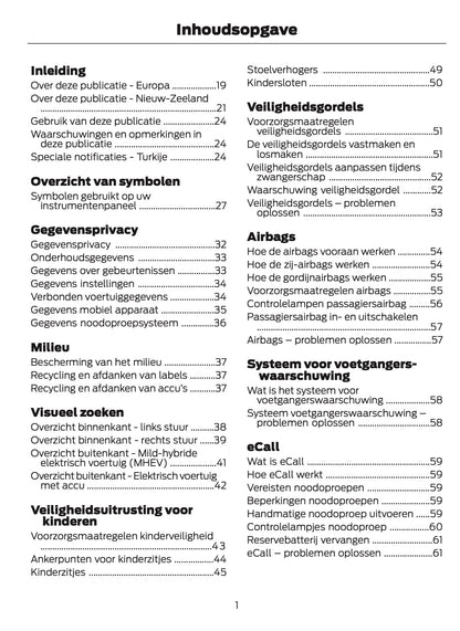 2026 Ford Puma Owner's Manual | Dutch