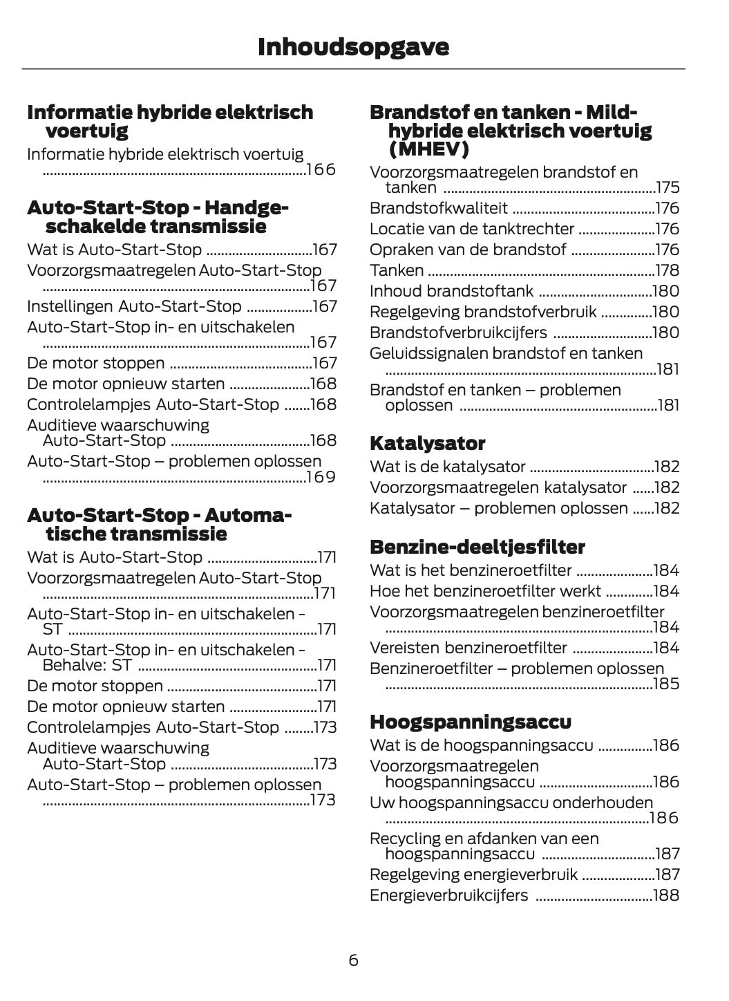 2026 Ford Puma Owner's Manual | Dutch