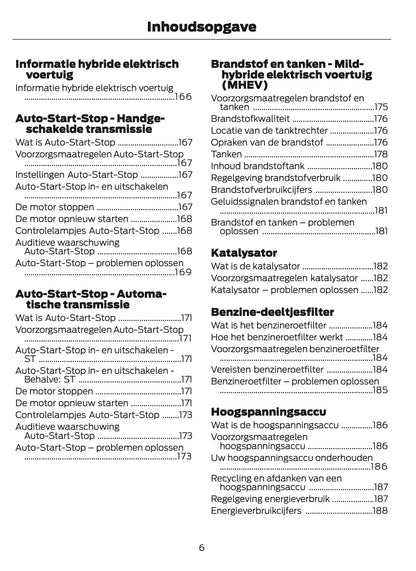 2026 Ford Puma Owner's Manual | Dutch