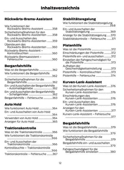 2025-2026 Ford Ranger Owner's Manual | German