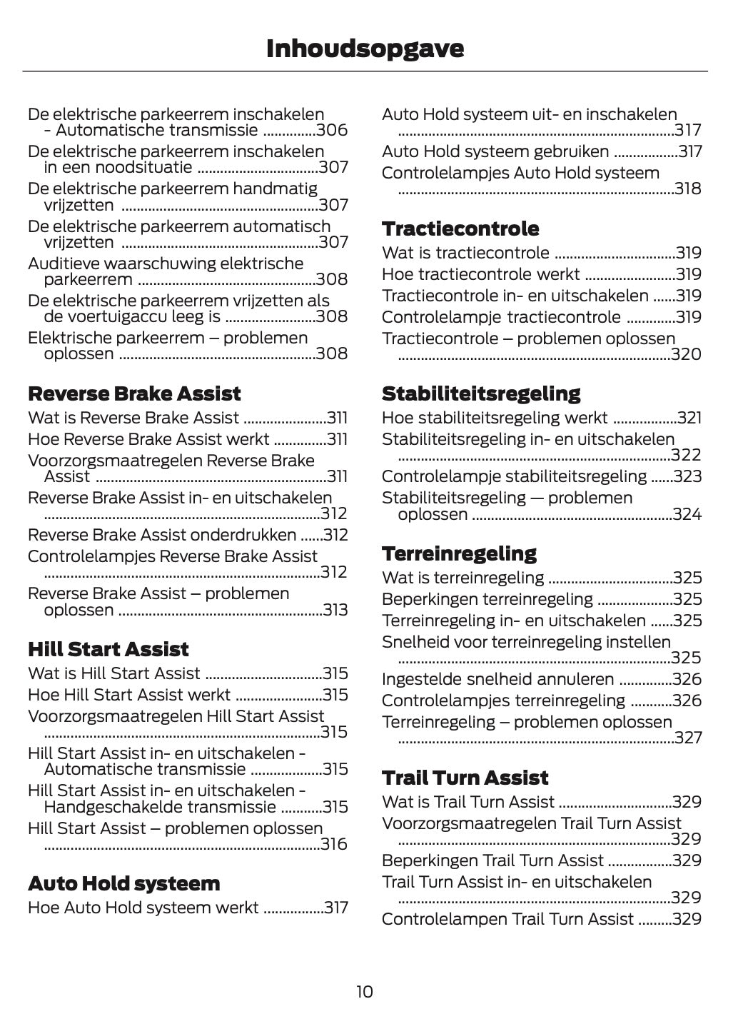 2024-2025 Ford Ranger Owner's Manual | Dutch