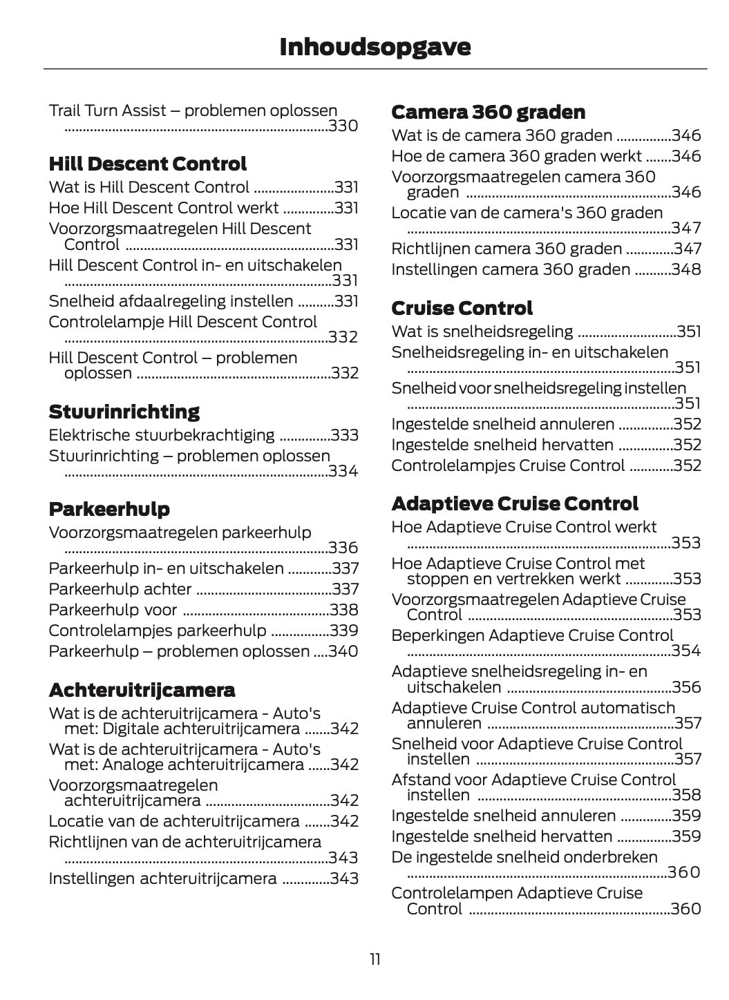 2024-2025 Ford Ranger Owner's Manual | Dutch