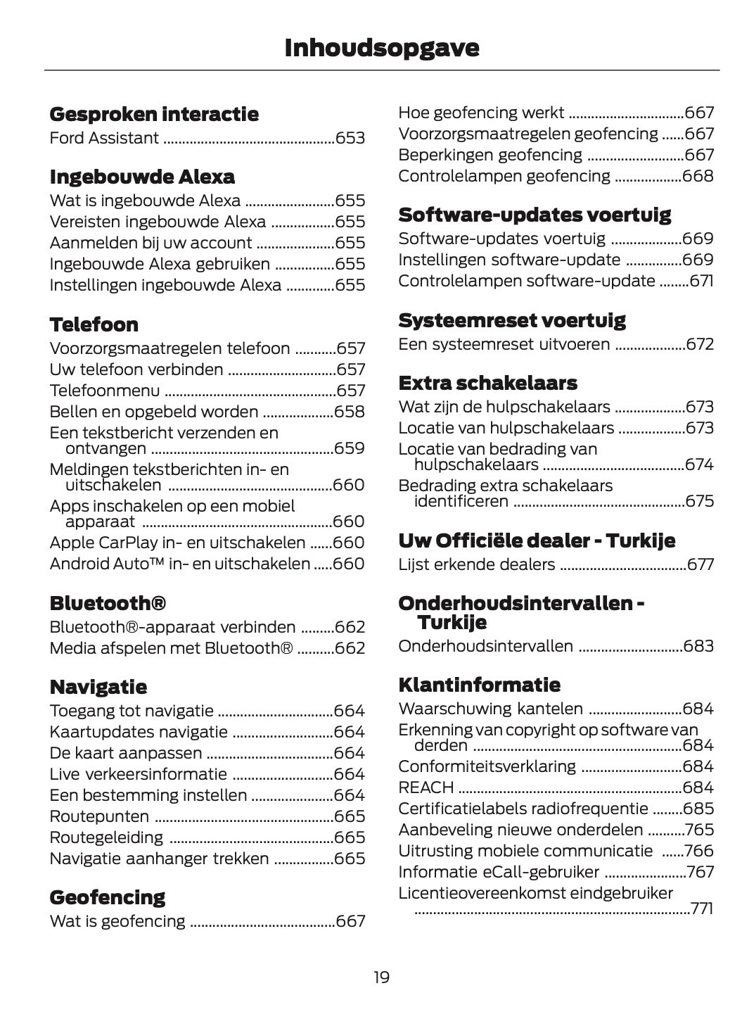 2024-2025 Ford Ranger Owner's Manual | Dutch