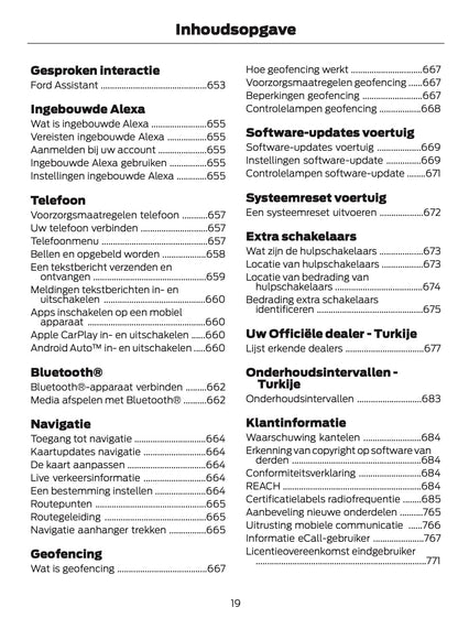 2024-2025 Ford Ranger Owner's Manual | Dutch