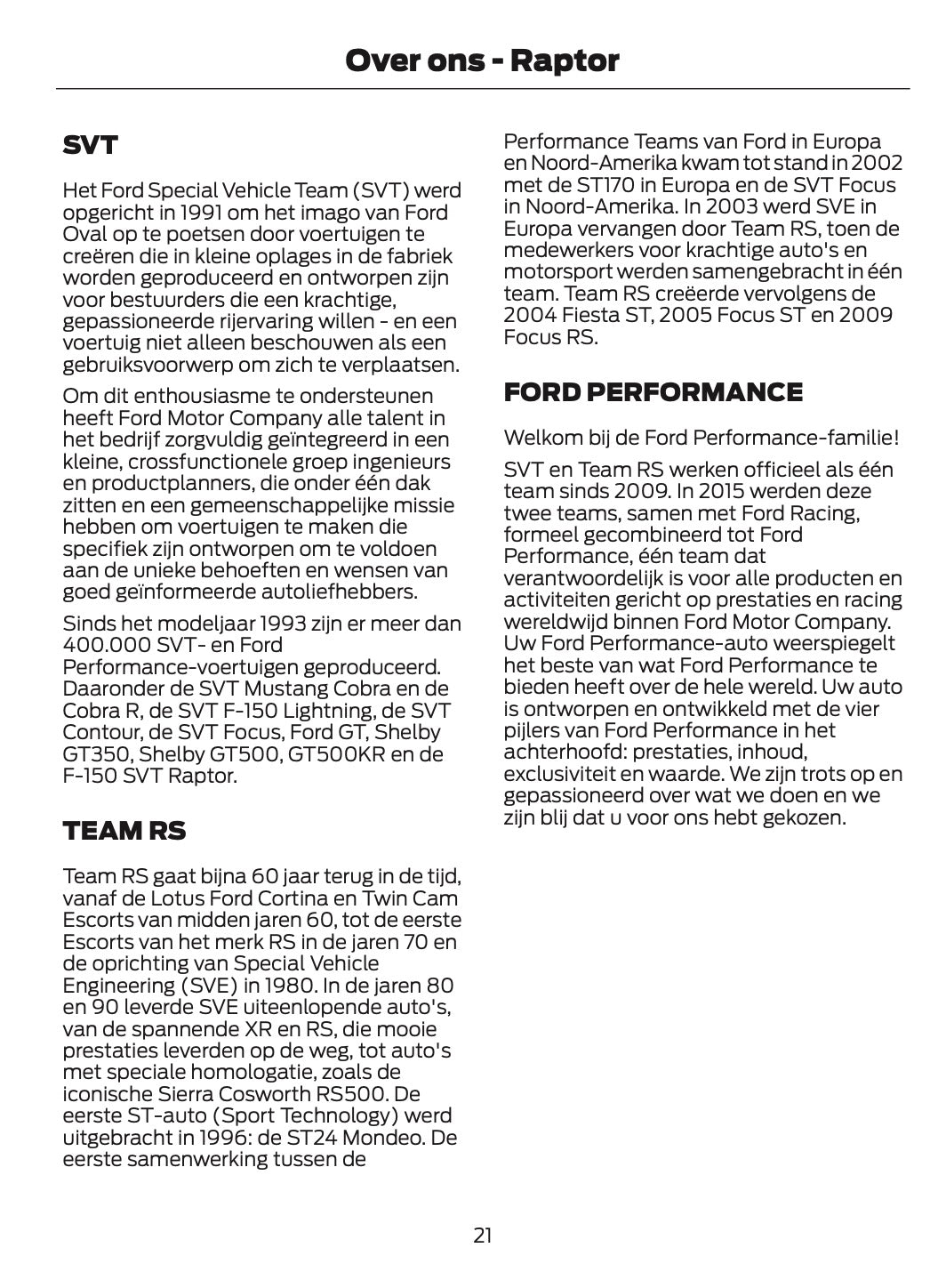 2024-2025 Ford Ranger Owner's Manual | Dutch