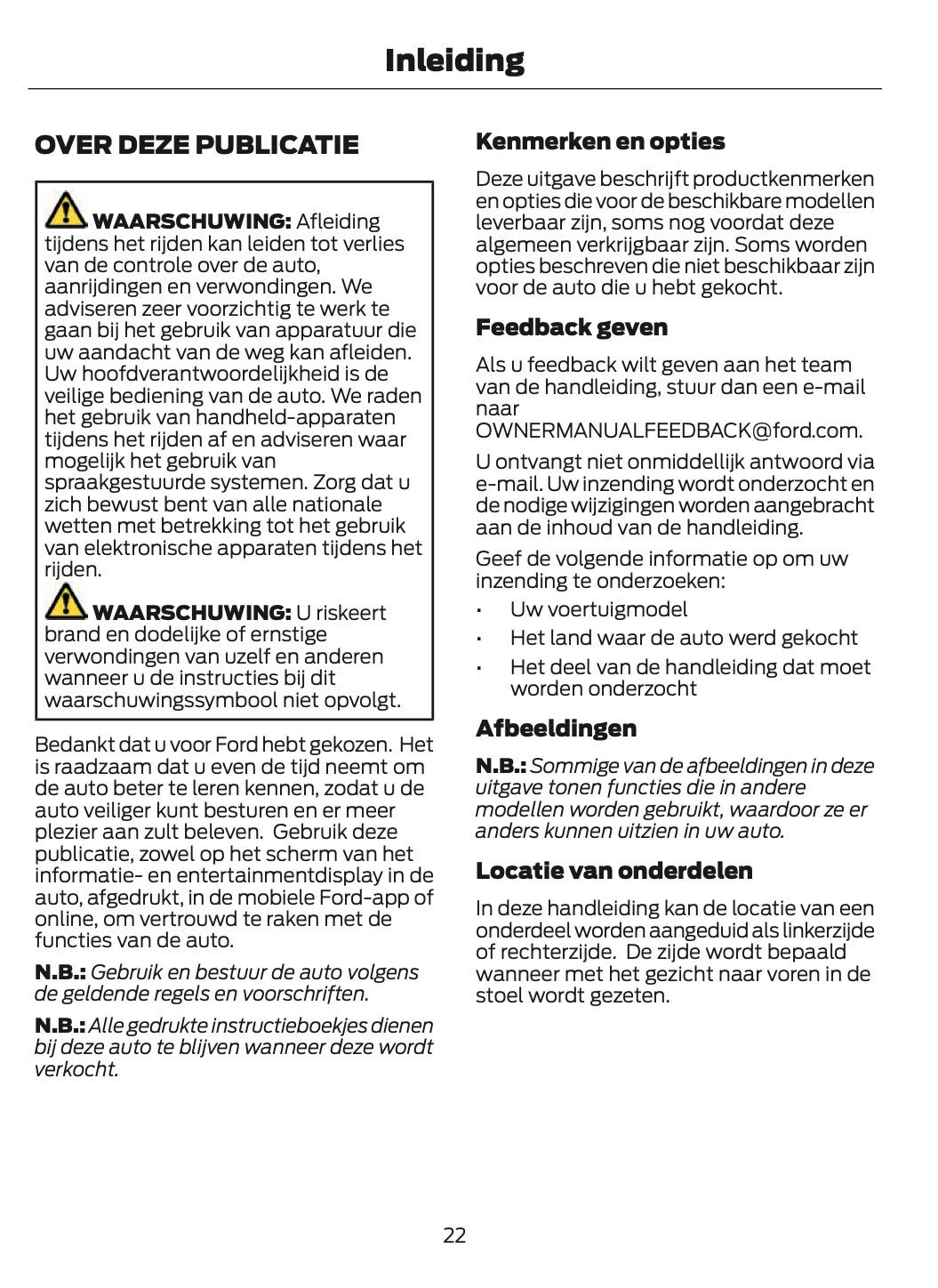 2024-2025 Ford Ranger Owner's Manual | Dutch