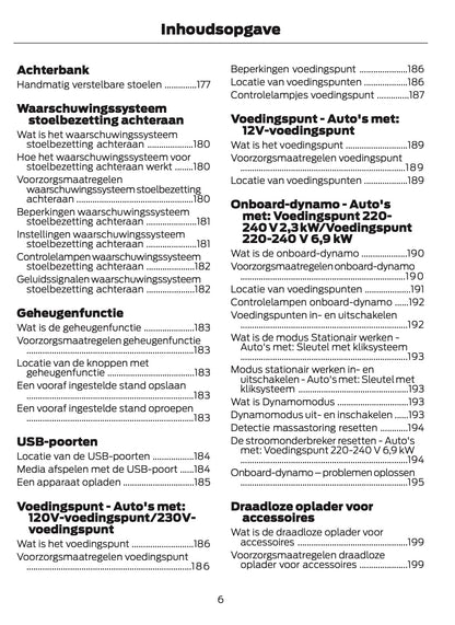 2024-2025 Ford Ranger Owner's Manual | Dutch