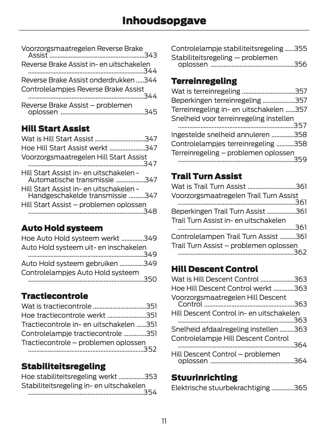 2025-2026 Ford Ranger Gebruikershandleiding | Nederlands