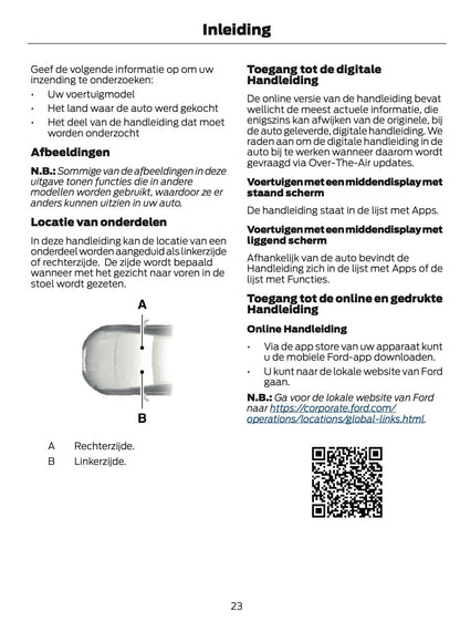 2025-2026 Ford Ranger Gebruikershandleiding | Nederlands