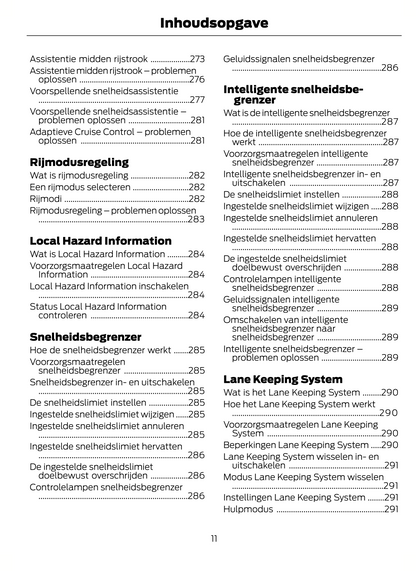 2023-2024 Ford Tourneo Custom/Transit Custom Owner's Manual | Dutch